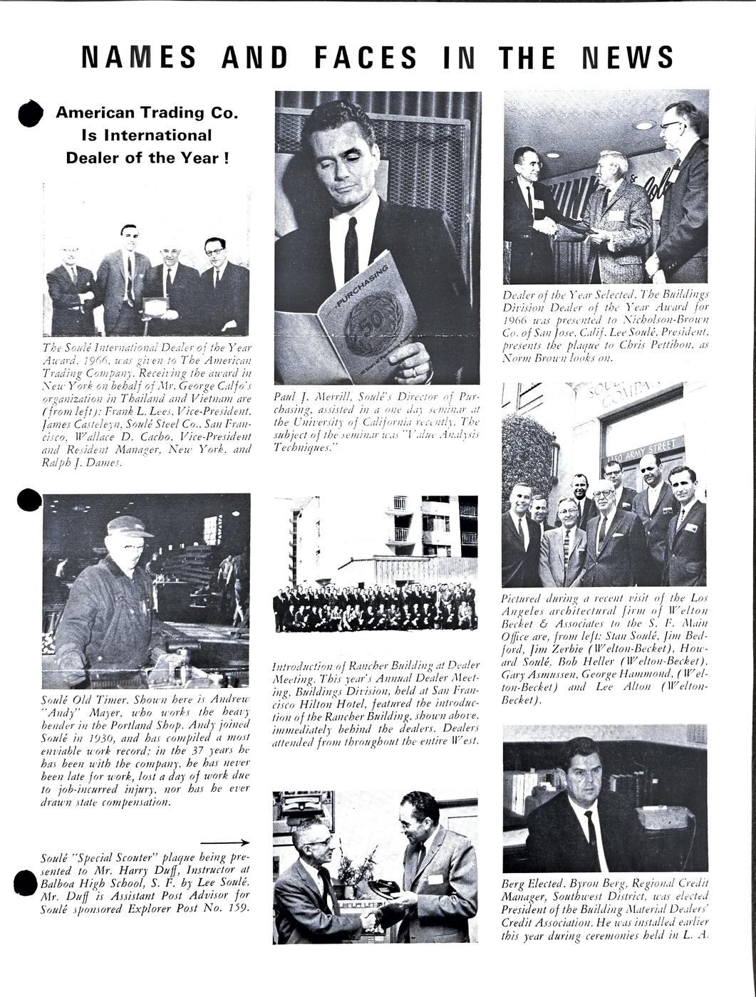 Summer 1967 newsletter, page 3