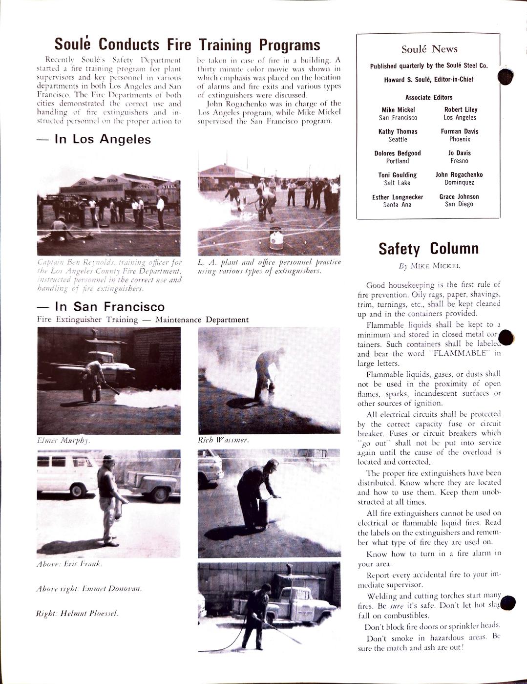 Winter 1967 newsletter, page 4