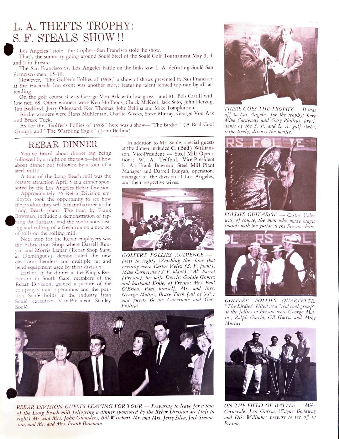 Summer 1968 newsletter, page 3