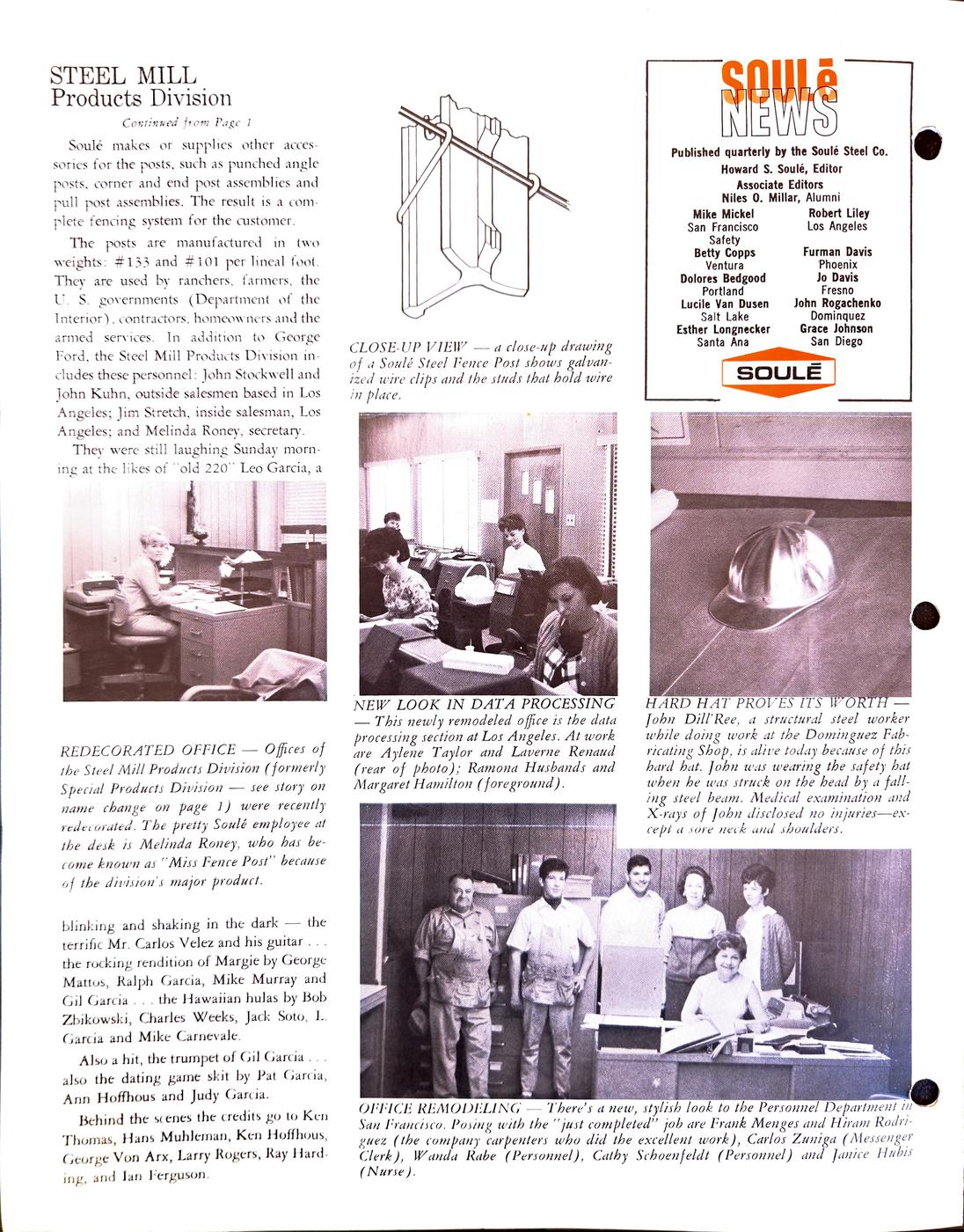 Summer 1968 newsletter, page 4