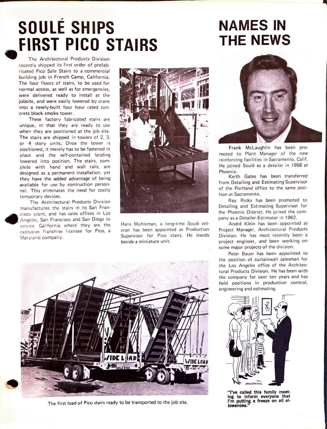Winter 1971 newsletter, page 3
