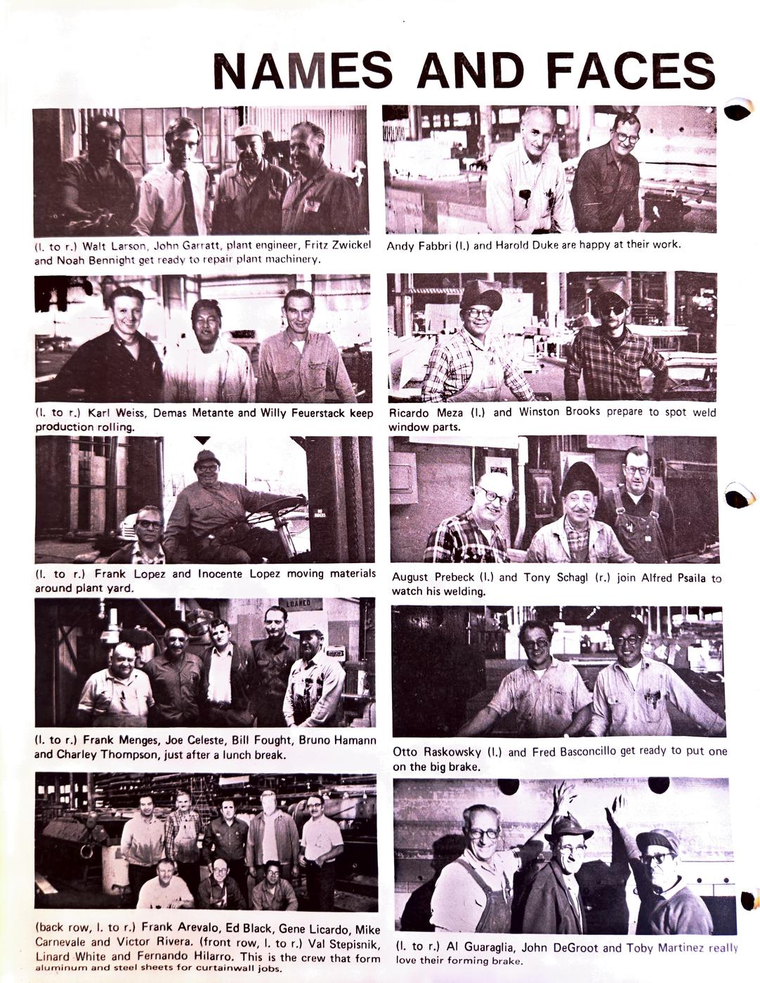 Winter 1971 newsletter, page 4
