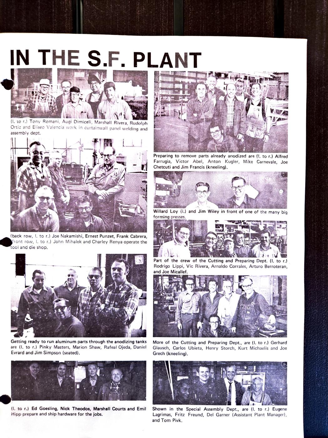 Winter 1971 newsletter, page 7