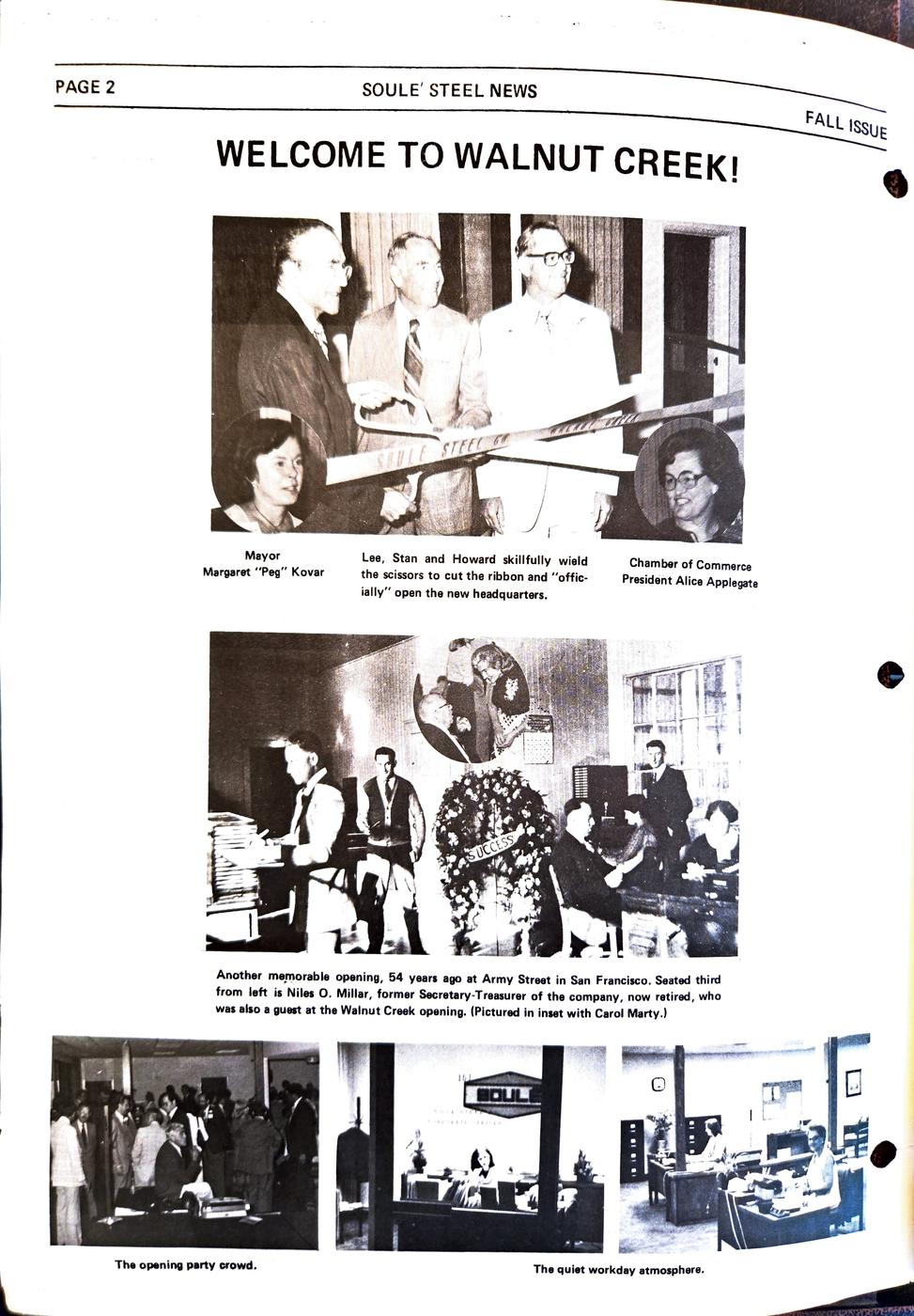 Fall / Winter 1978 newsletter, page 2