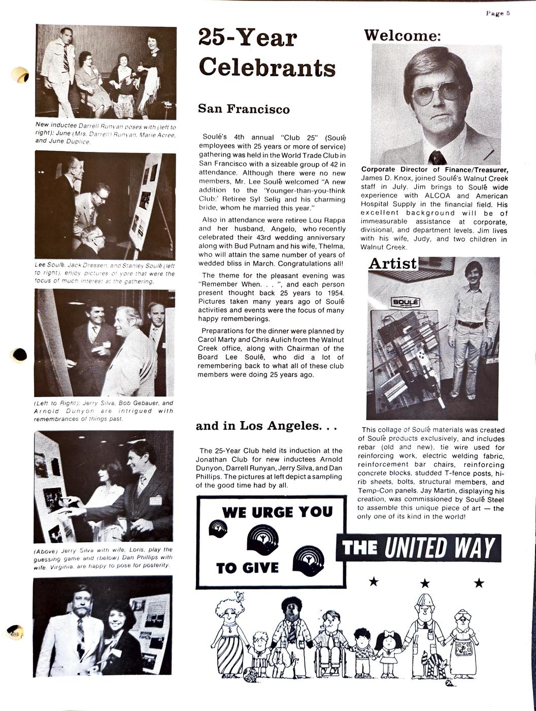 Fall / Winter 1979 newsletter, page 5