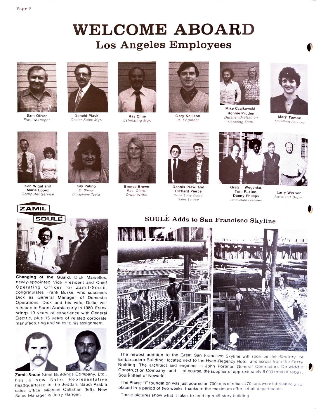 Fall / Winter 1979 newsletter, page 6