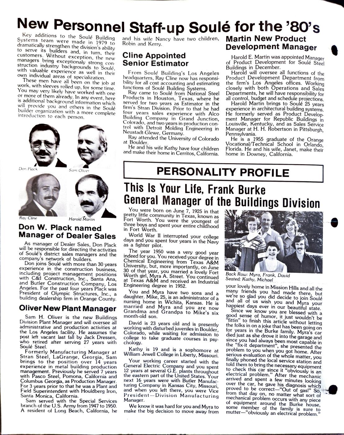 March 1980 newsletter, page 2