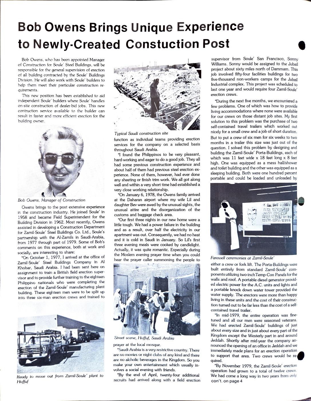 September 1980 newsletter, page 2