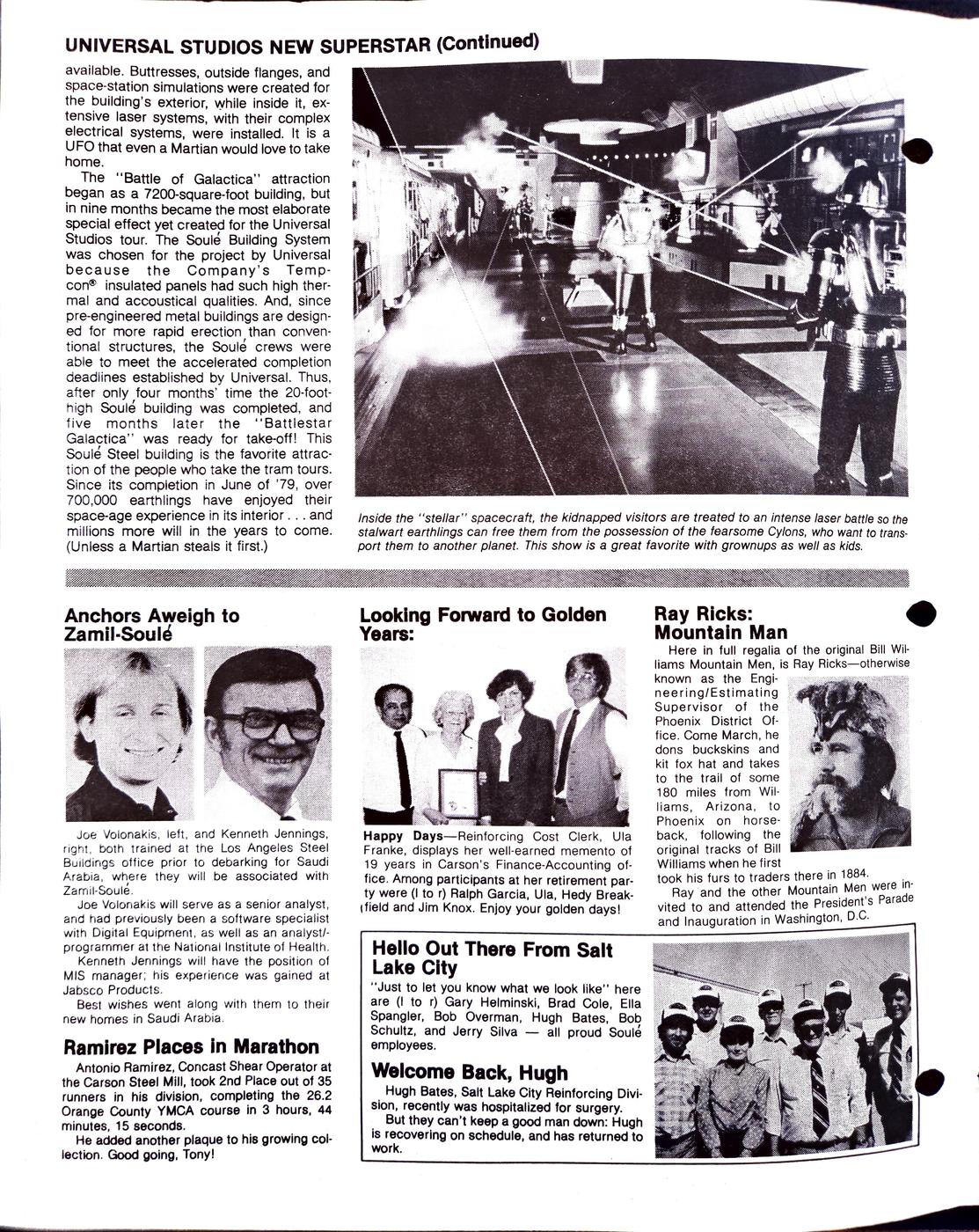 Summer 1981 newsletter, page 2