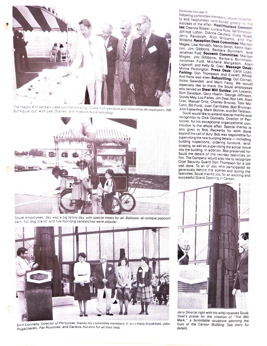 Winter 1981 newsletter, page 3