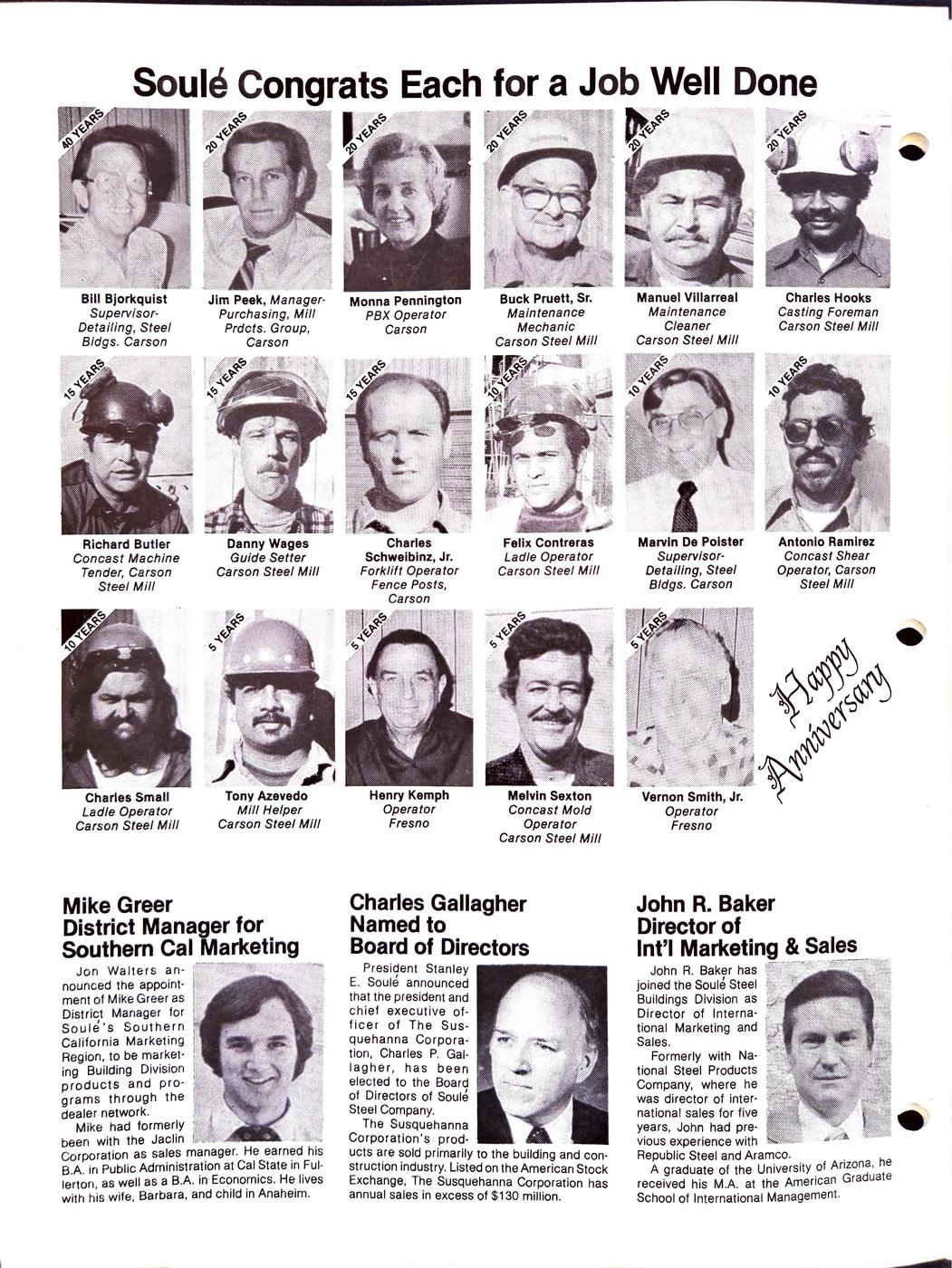 Winter 1981 newsletter, page 4
