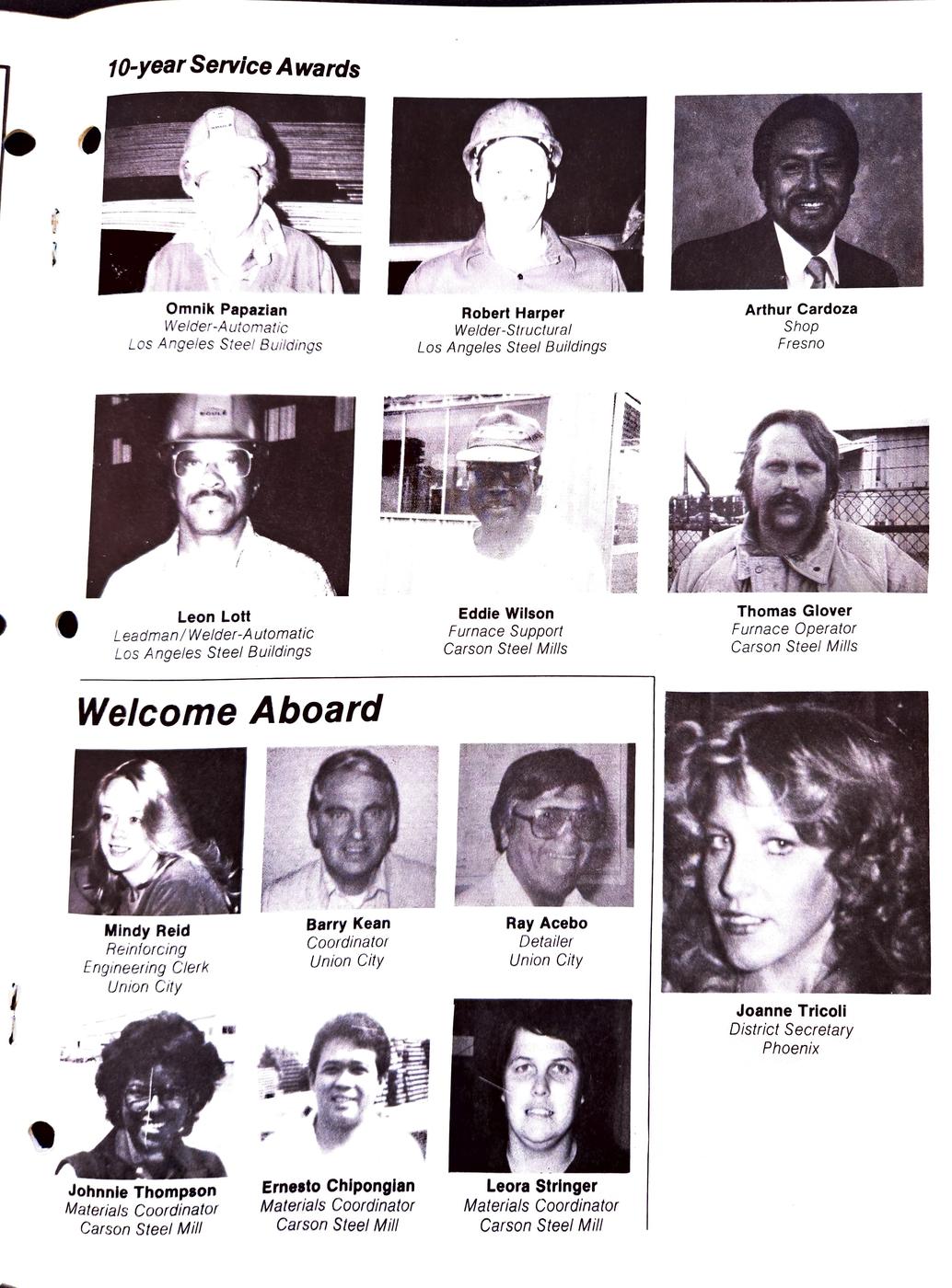Summer 1983 newsletter, page 5